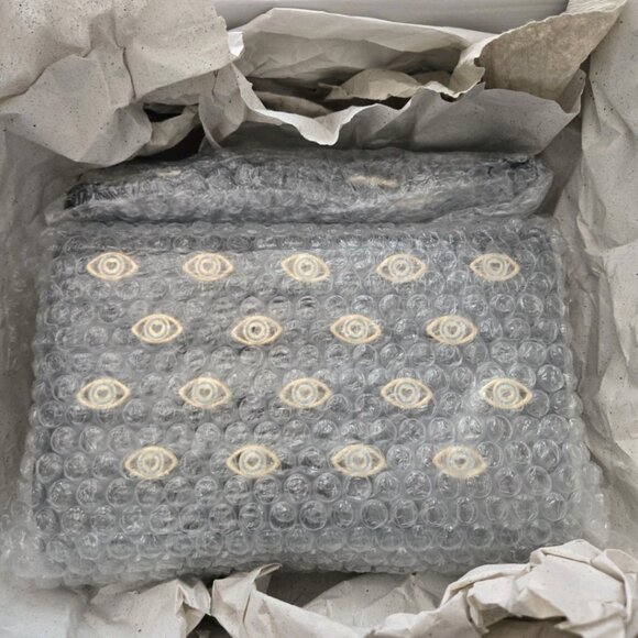 Betsey Johnson Crossbody Bag Purse with Evil Eye Studs - Picture 8 of 9